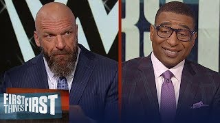 Triple H previews Wrestlemania 35 talks preparing for Batista and more  WWE  FIRST THINGS FIRST [upl. by Ybbil]