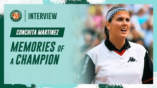 Memories of a champion w Conchita Martinez  RolandGarros [upl. by Rocca729]