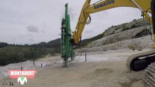 CPA XTend – Montabert CPA XTend Drill Attachment in Action [upl. by Laenej635]