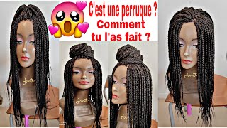 COMMENT FAIRE UNE PERRUQUE DE DRANDS  RASTA OU TRESSES LÂCHE chance hairs [upl. by Nalod]