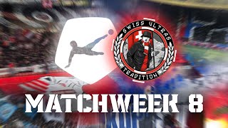 THE BEST ULTRAS ON MATCHDAY 8 IN THE SUPER LEAGUE  SwissUltrasTradition [upl. by Alana559]