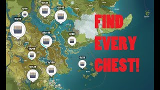 FIND EVERY CHEST WITH THIS CHINESE INTERACTIVE MAP Genshin Impact Chest Guide [upl. by Aramad]