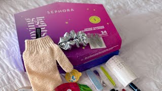 SEPHORA ADVENT CALENDAR BOX 💎  reklam sophora makeup adventcalendar2024 adventcalendar keşfet [upl. by Petromilli]