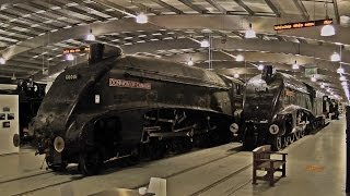 Visit to NRM Shildon Locomotion  Featuring A4s 60008 amp 60010  311012 [upl. by Sitnerp]