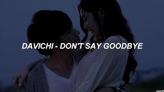 Davichi  Dont Say Goodbye  Sub español [upl. by Seve]