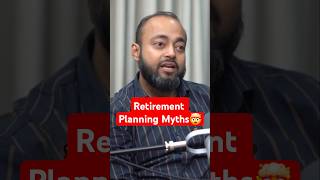 RETIREMENT PLANNING EXPOSED 🤯  AbhishekKar money retirementplanning shorts [upl. by Nonac603]