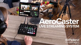 Introducing the Roland AeroCaster Livestreaming System [upl. by Illehs]