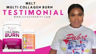 Fitness Journey with Melt Thermogenic Fat Burner amp Collagen Burn Powder thelifeofbrittneyd [upl. by Leatrice]