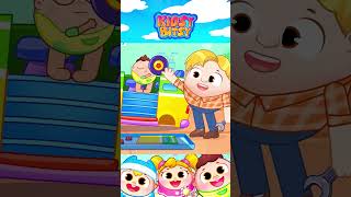 🚌Wheel on the Bus Song🚌 kidsybitsy shorts [upl. by Eybbob]