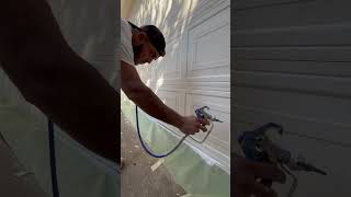 Garage Door Makeover homeimprovement [upl. by Alphonse]