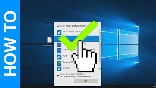 How to  Zugewiesene Dateitypen löschen [upl. by Ballman]