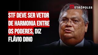 STF deve ser vetor de harmonia entre os poderes diz Flávio Dino [upl. by Aikemot502]