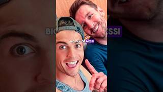 Cristiano Ronaldo jr idol is Messi😮⚽️ shots football [upl. by Rodavlas]