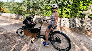 Cargo bike Babboe  je teste mon nouveau vélo électrique [upl. by Pillow]