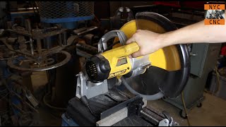 The Best Metal Cutting Saw Aluminum AND Steel DeWalt DW872 MultiCutter Review [upl. by Potash]