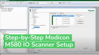 Configuring IO Scanning on M580 in Unity Pro  Schneider Electric Support [upl. by Witherspoon]