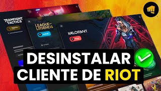 Como Desinstalar Riot Client Por Completo ✅ 2024 [upl. by Olivann211]