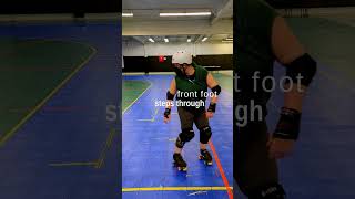 Roller derby Blocker transition variations rollerderby rollerderbyDrills blockingDrills [upl. by Aileon]