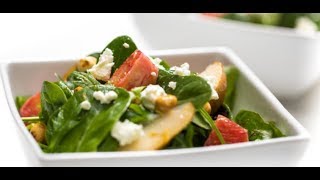 How To Make Pear salad with blood orange vinaigretteyummyfood [upl. by Lucy]