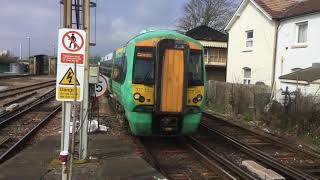 Trains at Littlehampton Station  24318 [upl. by Erminia]