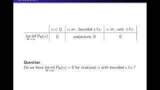 Mario Neumüller – On the asymptotic behaviour of the Sudler product of sines [upl. by Airotcivairam]