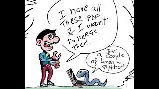 Python to merge more pdf files into one [upl. by Eppie]