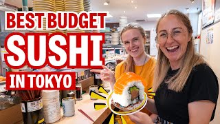 Best Budget Sushi Restaurants in Tokyo [upl. by Ramhaj]