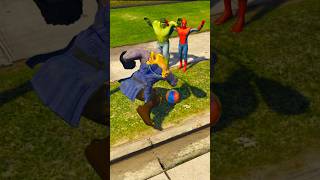 Thanos just bullied the Spider and Hulk Baby short [upl. by Gnet]