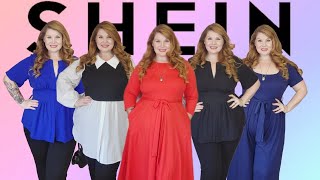 SHEIN Plus Size Clothing Haul  August 2024 SHEINforAll SHEINCurve loveshein [upl. by Eornom]