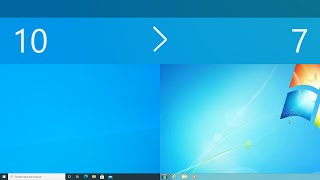 Windows 10 transformado en Windows 7 [upl. by Dlarrej]