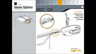 Montaza motora Somfy DEXXO OPTIMO RTS [upl. by Schatz282]