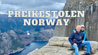 OUR JOURNEY TO PREIKESTOLEN NORWAY 🇳🇴 BREATHTAKING VIEW ON TOP🇳🇴🏔️ [upl. by Manley]