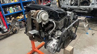 Nissan Patrol Y61 Mercedes OM606 Engine Conversion 6mm Pump HE221W [upl. by Swope]