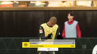 Fc 25 My career Koln vs Dortmund Bundesliga 20252026 [upl. by Grounds697]