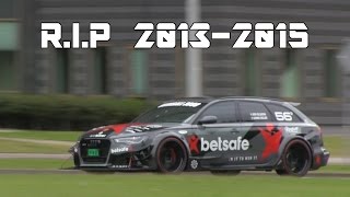 Memoires of the 1000HP Audi RS6 DTM  RIP 20132015 [upl. by Nyltac]