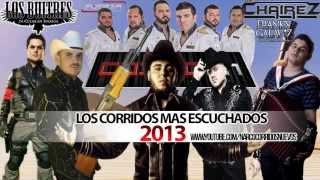 Lo Mas Nuevo En Corridos 2013 MIX quotESTRENOquot [upl. by Yelroc]