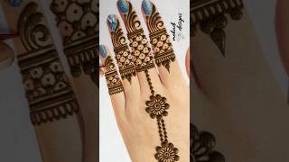 Raksha Bandhan Special Mehndi DesignEasy Mehndi DesignMandhi DigeneFull Hand MehndiSimple Mehndi [upl. by Nerrak]