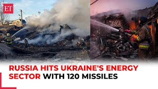 Russia hammers Ukraines power grid with massive air strike at least 10 dead [upl. by Crutcher]