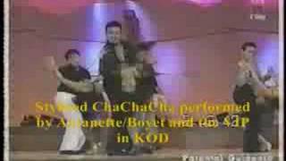 ChaChaCha performance of Anjanette with the VIP in KOD [upl. by Herrah330]