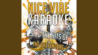 Hymn to Her Karaoke Version Originally Performed By the Pretenders [upl. by Ellehcrad]