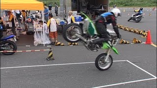 Crash Collection of MotoGymkhana（ジムカーナ転倒集） [upl. by Yrollam]