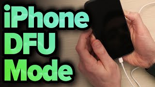 How To Put An iPhone In DFU Mode amp DFU Restore An iPhone 2023 [upl. by Nacim]