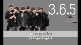 Thaisub  Karaoke 365  EXOK [upl. by Brackett469]