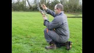 Tod of Todsstuff using a medieval goats foot lever crossbow [upl. by Mclain]