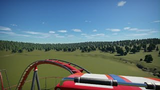 Sooper Dooper Looper at Hershey Park in Planet Coaster [upl. by Cynar]