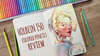 Holbein artists colored pencils review  The Holbein Series [upl. by Araccat589]