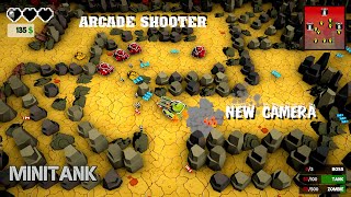 New Camera in my Arcade Shooter arcade steam tank roguelike [upl. by Vinnie]