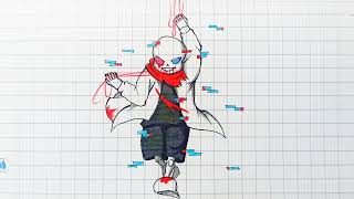 How to draw Sans Geno Error Sans Cách vẽ Sans đơn giản [upl. by Ariajaj]