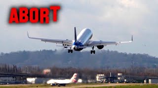 Airplane Aborts Landing at Heathrow Airport  Stunning GoAround Footage [upl. by Renee]