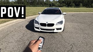 BMW 650i Gran Coupe POV Drive M Performance Exhaust [upl. by Hardie]